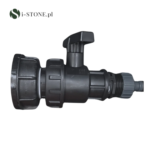 Zawór IBC | z szybkozłączką na wąż ogrodowy